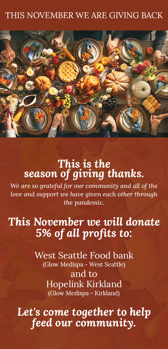 , This November We Are Giving Back!